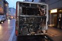 Stadtbus fing Feuer Koeln Muelheim Frankfurterstr Wiener Platz P148